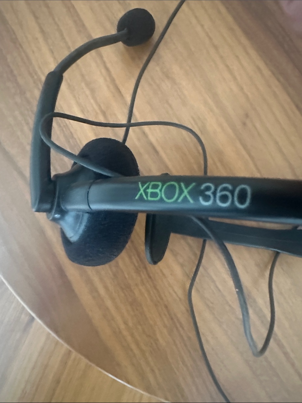 Xbox 360 Wired Stereo Headset — Black with Green Accent